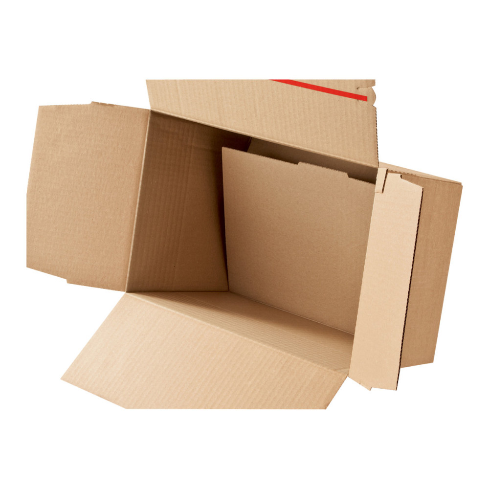 Produktbild för ColomPac CP 141 - transportbox - 23.8 cm x 17 cm x 13 cm - brun - paket med 10