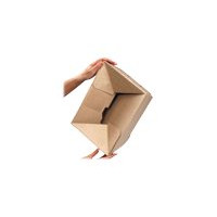 Produktbild för ColomPac CP 141 - transportbox - 23.8 cm x 17 cm x 13 cm - brun - paket med 10