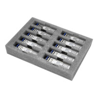 Produktbild för Startech 10 pack HPE J4859C Compatible SFP Module, 1000BASE-LX, 1GbE Single Mode SMF/MMF Optic Transceiver, 1 Gigabit Ethernet, LC Connector 10km, 1310nm DDM, HPE 1400 1700, Mini GBIC - Lifetime Warranty (J4859C10PKST) - SFP-sändar/mottagarmodul (mini-GBI