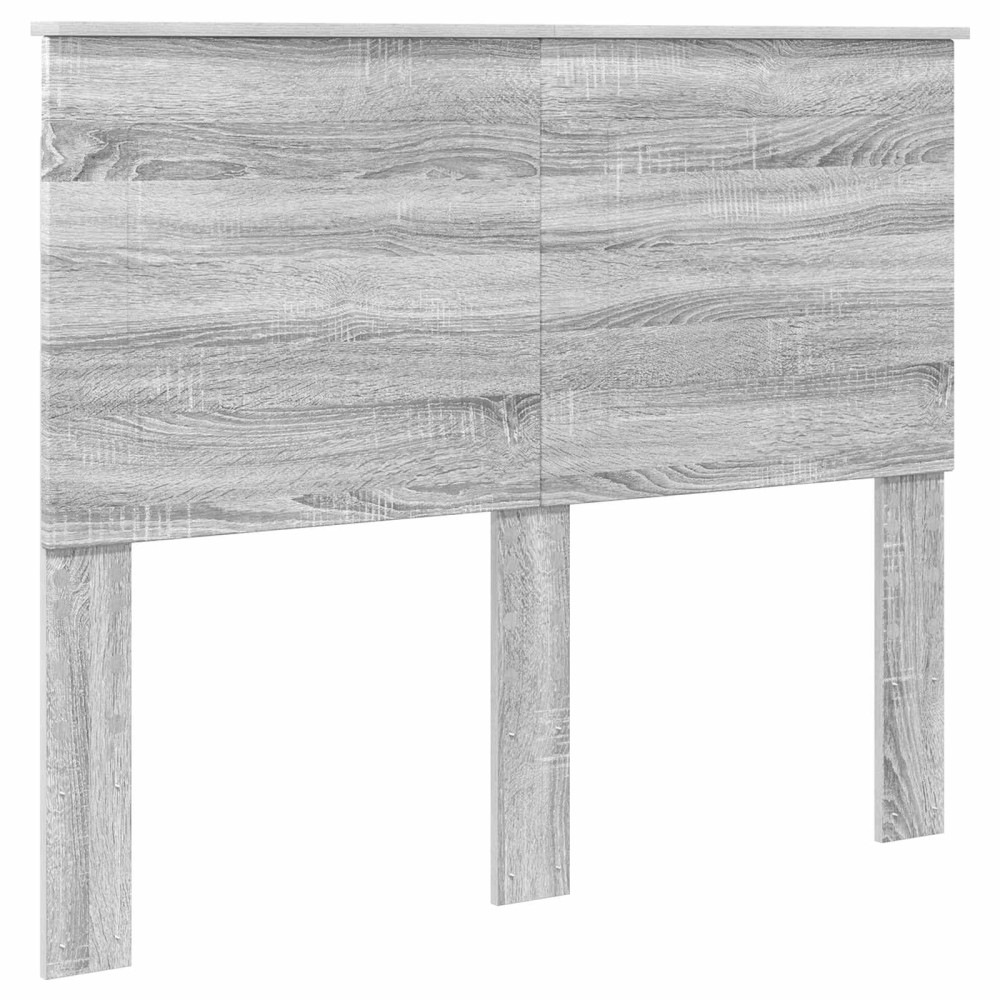 Produktbild för Sängram med låda Grå Sonoma 120 x 190 cm Ingenjörsträ