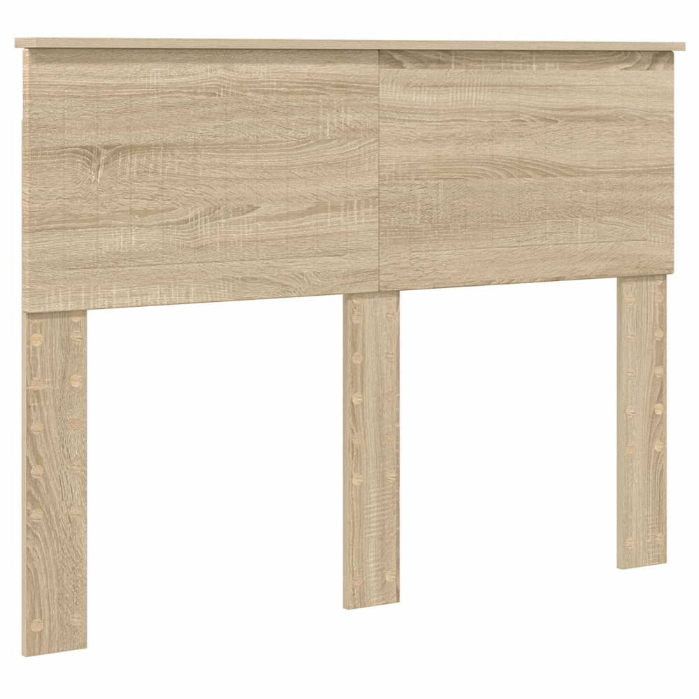 Produktbild för Sängram med låda Sonoma-ek 120 x 190 cm Ingenjörsträ
