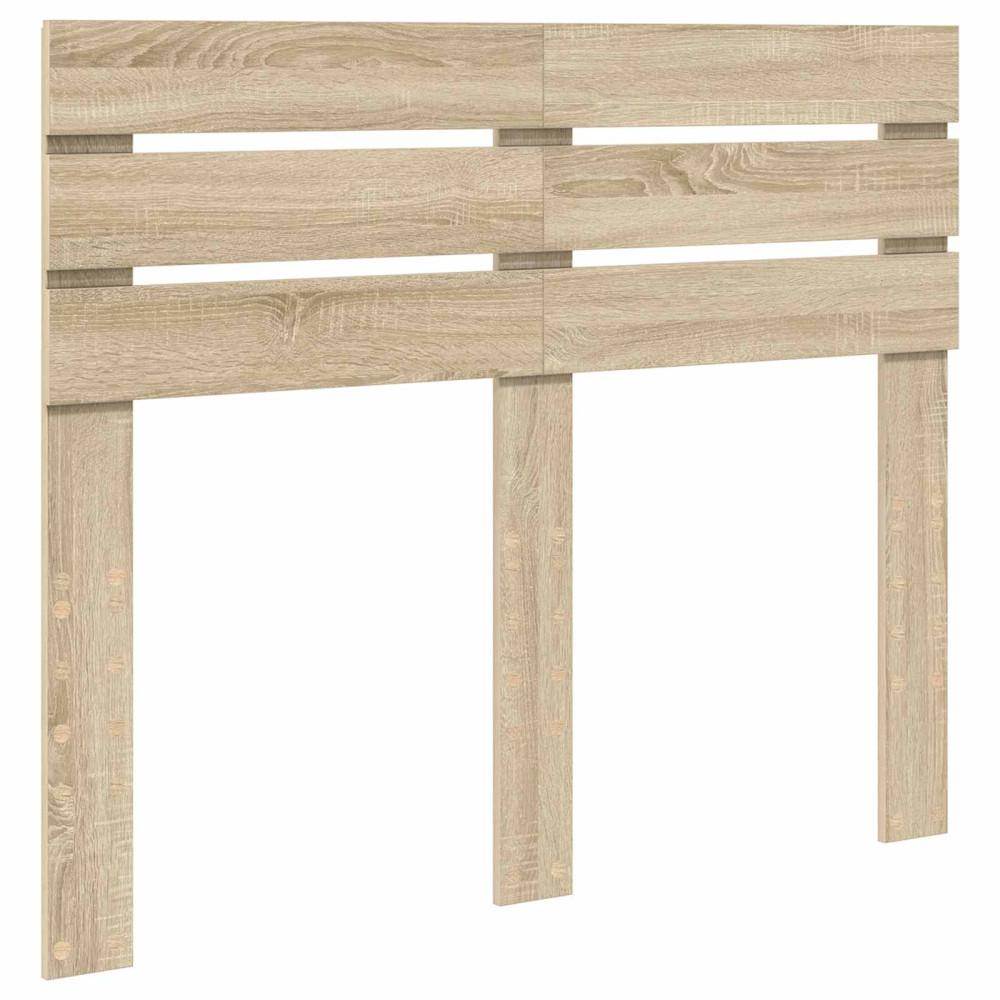 Produktbild för Sängram med låda Sonoma-ek 120 x 190 cm Ingenjörsträ