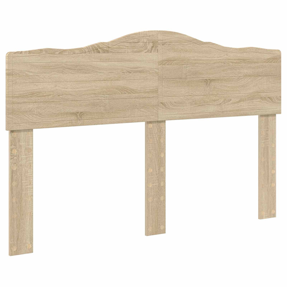 Produktbild för Sängram med låda Sonoma-ek 140 x 200 cm Ingenjörsträ