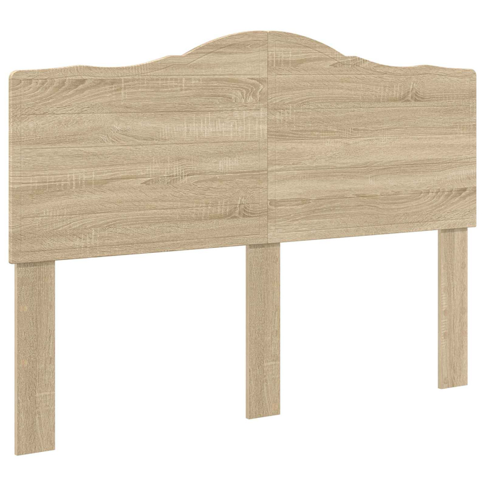 Produktbild för Sängram med låda Sonoma-ek 160 x 200 cm Ingenjörsträ
