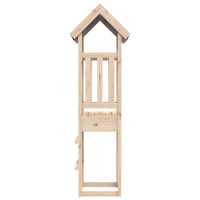 Produktbild för Lekstapel Brun 52.5 x 46.5 x 208 cm Massiv furu
