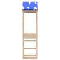 Produktbild för Lekstapel Brun 52.5 x 46.5 x 208 cm Massiv furu