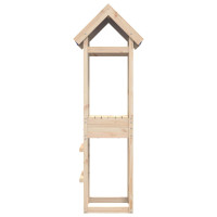 Produktbild för Lekstapel Brun 52,5 x 46,5 x 195 cm Massiv furu