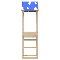 Produktbild för Lekstapel Brun 52,5 x 46,5 x 195 cm Massiv furu
