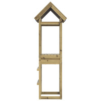 Produktbild för Lekstapel Brun 52,5 x 46,5 x 195 cm Massiv Impregnerat Trä