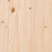 Produktbild för Lekstapel Brun 110.5 x 52.5 x 215 cm Massiv furu