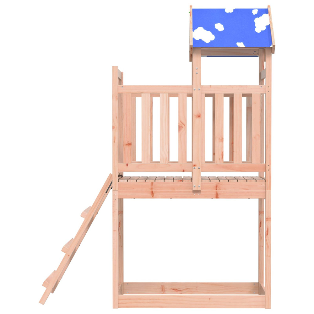 Produktbild för Lekstapel Brun 52,5 x 110,5 x 215 cm Massiv Douglas-trä