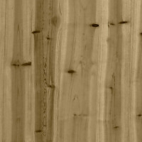 Produktbild för Lekstapel Brun 52,5 x 110,5 x 215 cm Massiv Impregnerat Trä