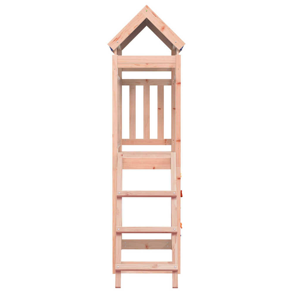 Produktbild för Lekstapel Brun 110,5 x 52,5 x 215 cm Massivt douglas-trä