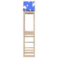 Produktbild för Lekstapel Brun 52,5 x 85 x 265 cm Massiv furu