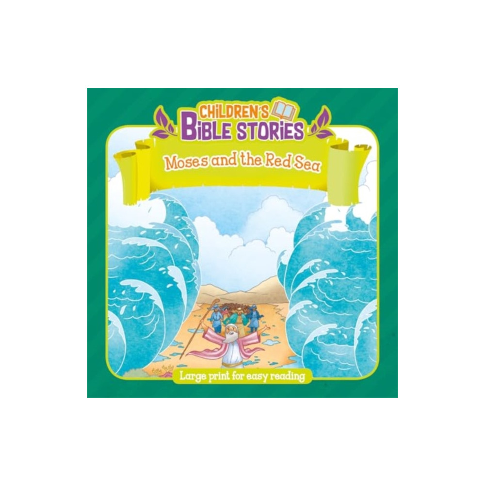 Produktbild för Children's Bible Stories: Moses and the Red Sea (häftad, eng)