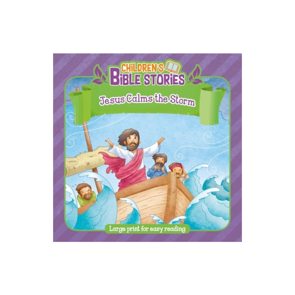 Produktbild för Children's Bible Stories: Jesus and Calms the Storm (häftad, eng)
