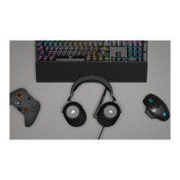 Produktbild för CORSAIR Gaming HS65 SURROUND - headset - 3,5 mm kontakt