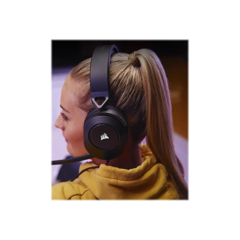 Produktbild för CORSAIR Gaming HS65 SURROUND - headset - 3,5 mm kontakt