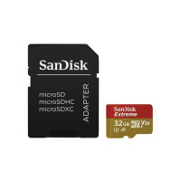 Produktbild för SanDisk Extreme - flash-minneskort - 32 GB - microSDHC UHS-I