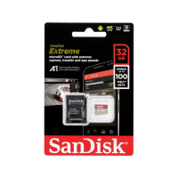 Produktbild för SanDisk Extreme - flash-minneskort - 32 GB - microSDHC UHS-I