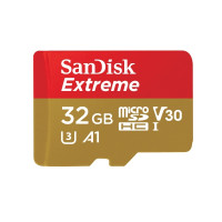 Produktbild för SanDisk Extreme - flash-minneskort - 32 GB - microSDHC UHS-I