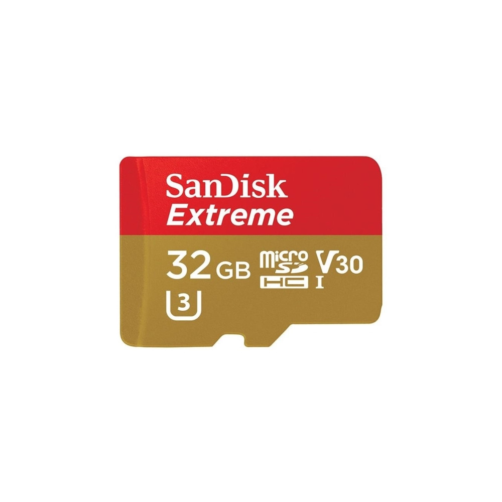 Produktbild för SanDisk Extreme - flash-minneskort - 32 GB - microSDHC UHS-I