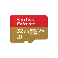 Produktbild för SanDisk Extreme - flash-minneskort - 32 GB - microSDHC UHS-I