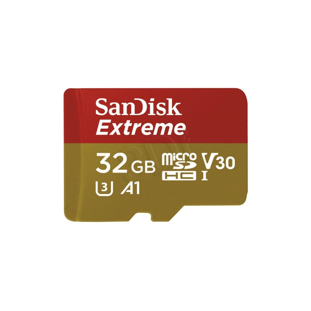 Produktbild för SanDisk Extreme - flash-minneskort - 32 GB - microSDHC UHS-I
