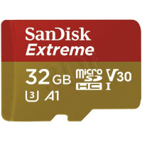Produktbild för SanDisk Extreme - flash-minneskort - 32 GB - microSDHC UHS-I