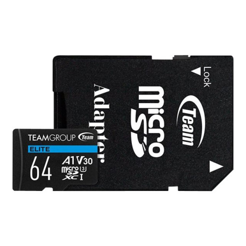 Team Group Team ELITE A1 - flash-minneskort - 64 GB - microSDXC