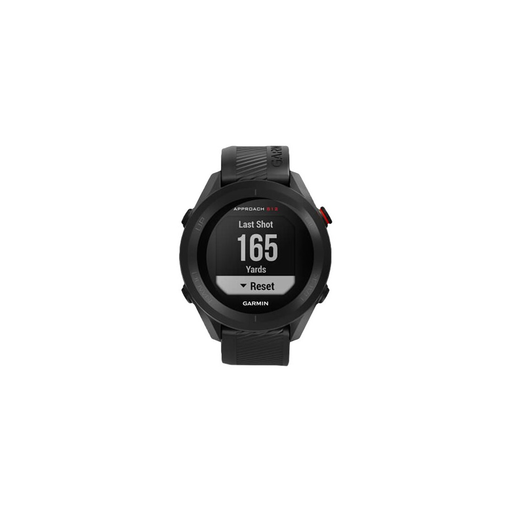 Produktbild för Garmin Approach S12 - svart - sportklocka med rem - 125 MB
