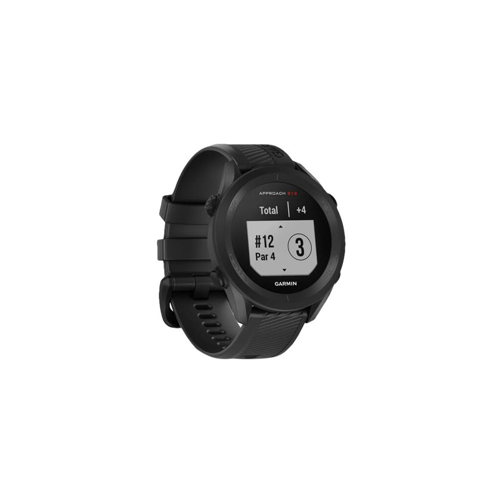 Produktbild för Garmin Approach S12 - svart - sportklocka med rem - 125 MB
