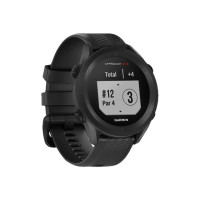 Produktbild för Garmin Approach S12 - svart - sportklocka med rem - 125 MB