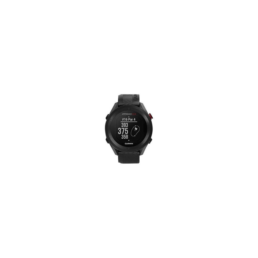 Produktbild för Garmin Approach S12 - svart - sportklocka med rem - 125 MB