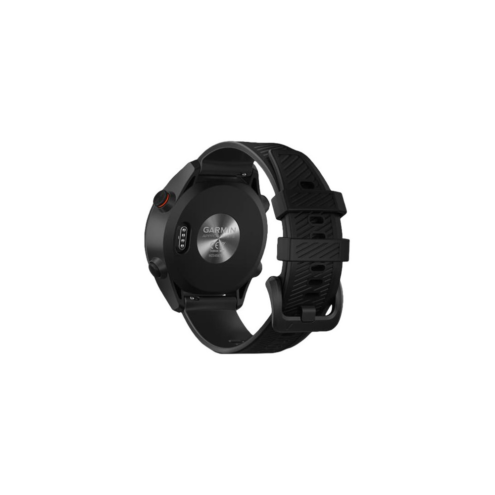 Produktbild för Garmin Approach S12 - svart - sportklocka med rem - 125 MB