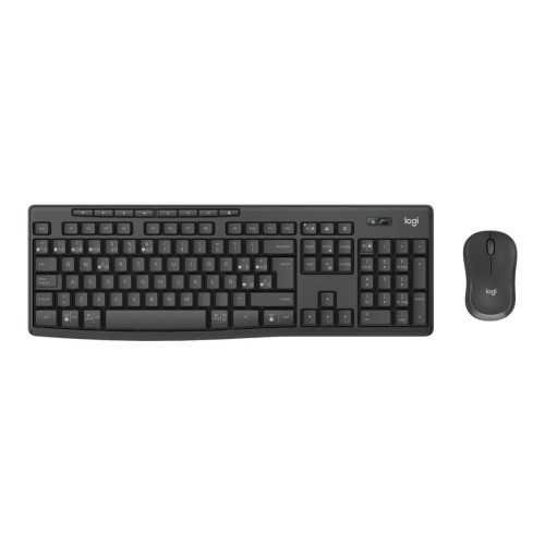 Logitech Logitech MK370 Combo for Business - sats med tangentbord och mus - QWERTY - USA, internationellt - grafit Inmatningsenhet