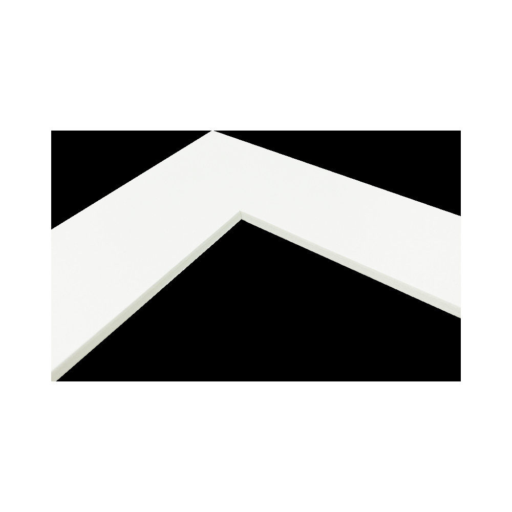 Produktbild för Focus Passepartout White w. white core 50x70/40x50