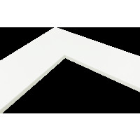 Produktbild för Focus Passepartout White w. white core 50x70/40x50