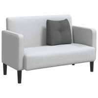 Produktbild för Ryggkudde Mörkgrå 45 x 24 x 50 cm tyg