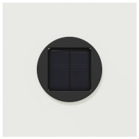 Produktbild för Solar LED Stig Ljus 2 pcs Vit Kallvalsat stål