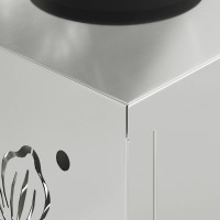 Produktbild för Solar LED Stig Ljus 2 pcs Silver Galvaniserat stål