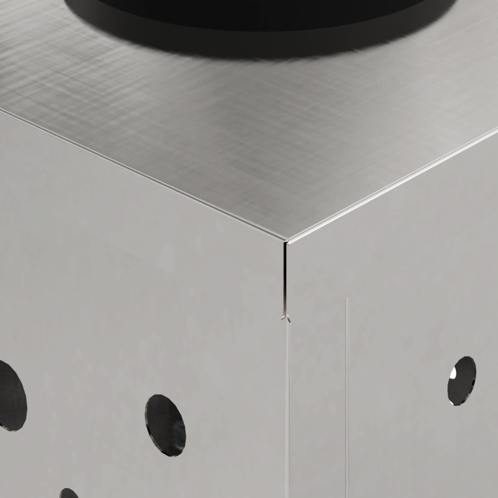 Produktbild för Solar LED Stig Ljus 2 pcs Silver Rostfritt stål