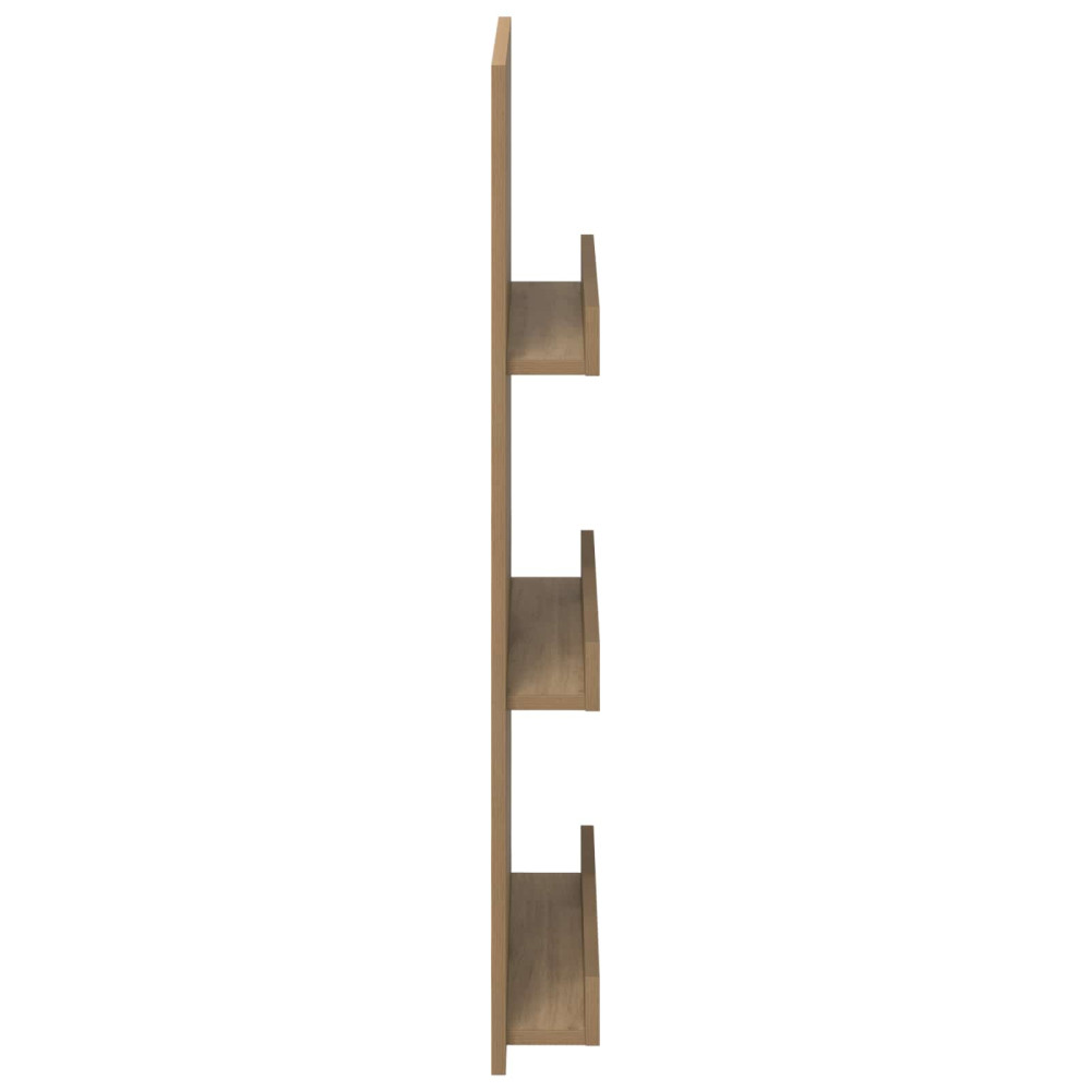 Produktbild för Tidningshylla Artisan Ek 51 x 11 x 102 cm Konstruerat trä