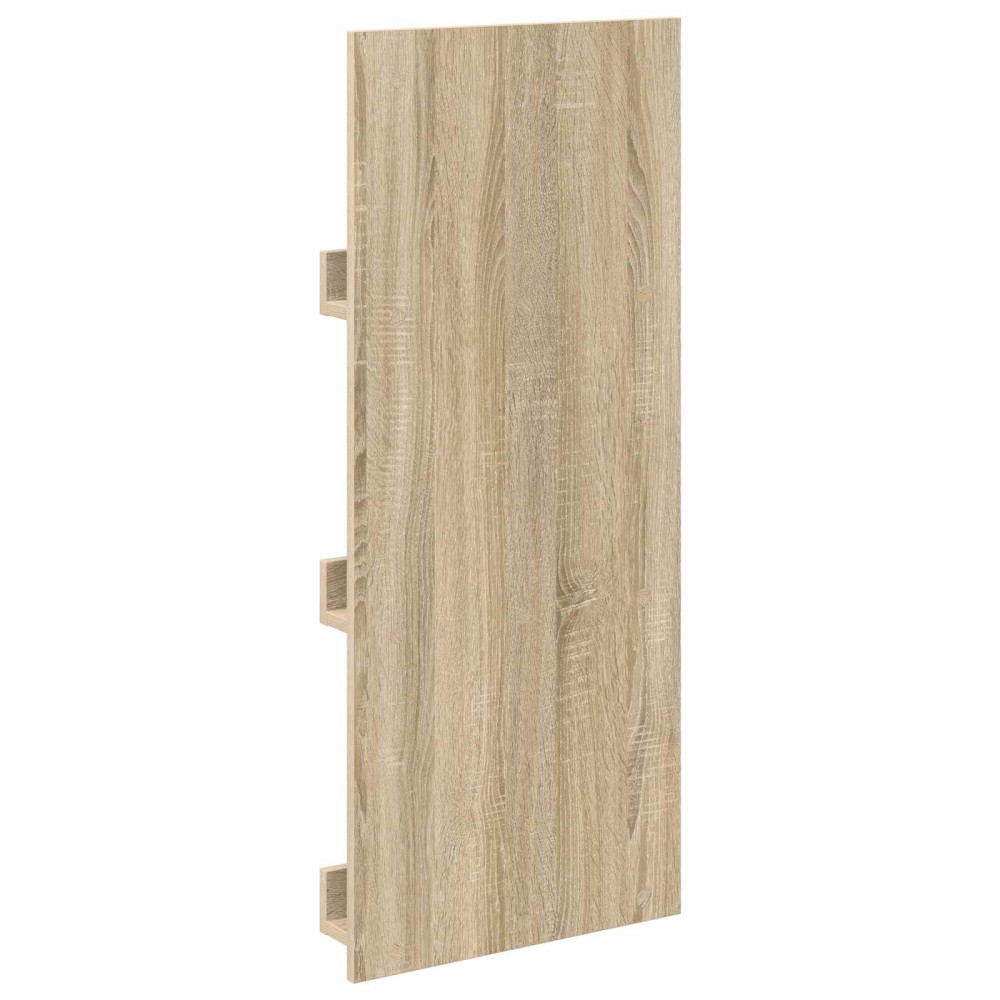 Produktbild för Tidningshylla Sonoma-ek 43 x 11 x 102 cm Konstruerat trä