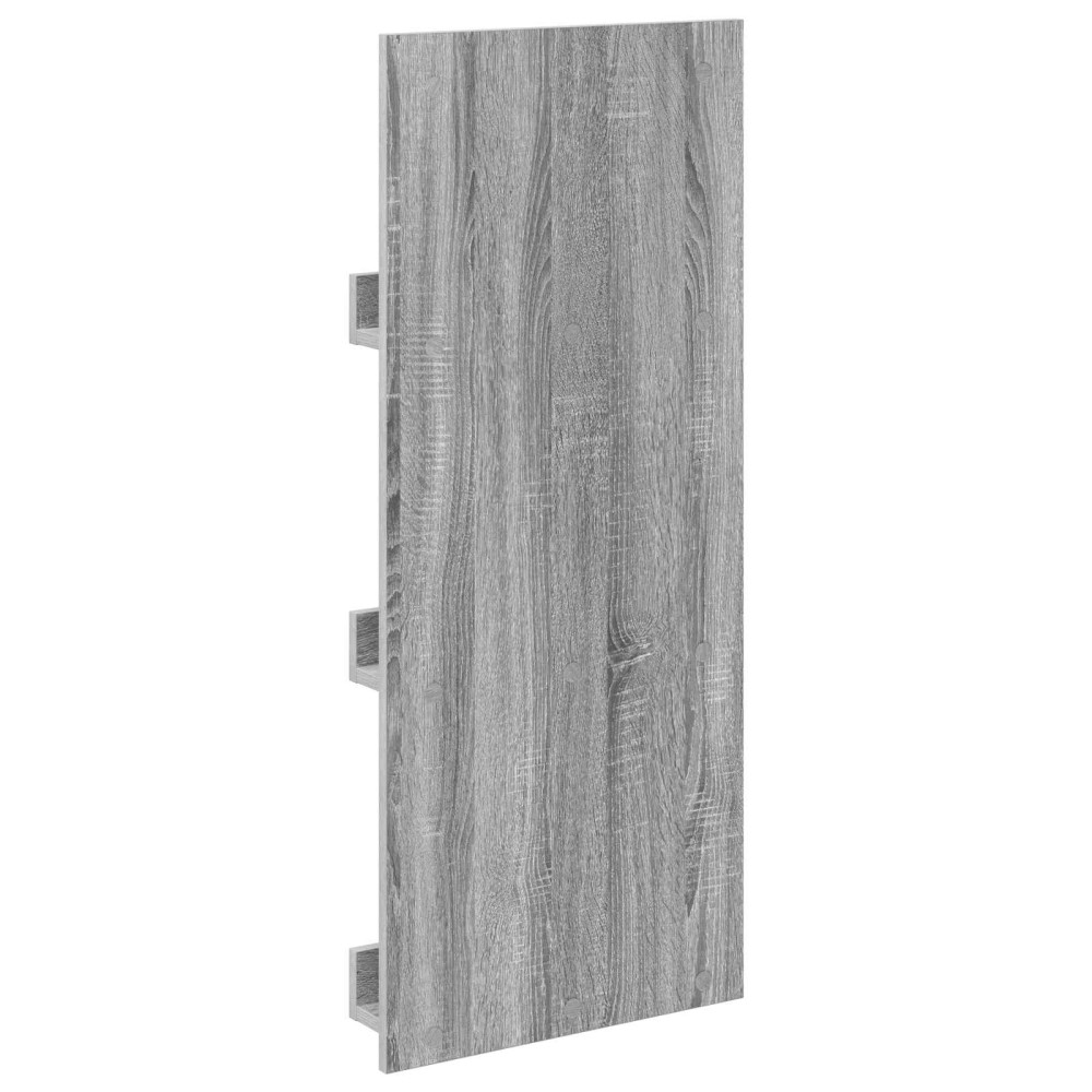 Produktbild för Tidningshylla Grå Sonoma 43 x 11 x 102 cm Konstruerat trä