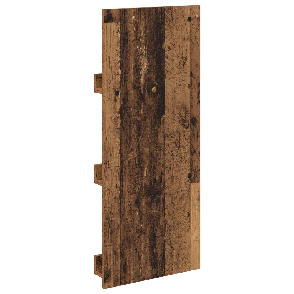 Produktbild för Tidningshylla Gammalt trä 43 x 11 x 102 cm Konstruerat trä
