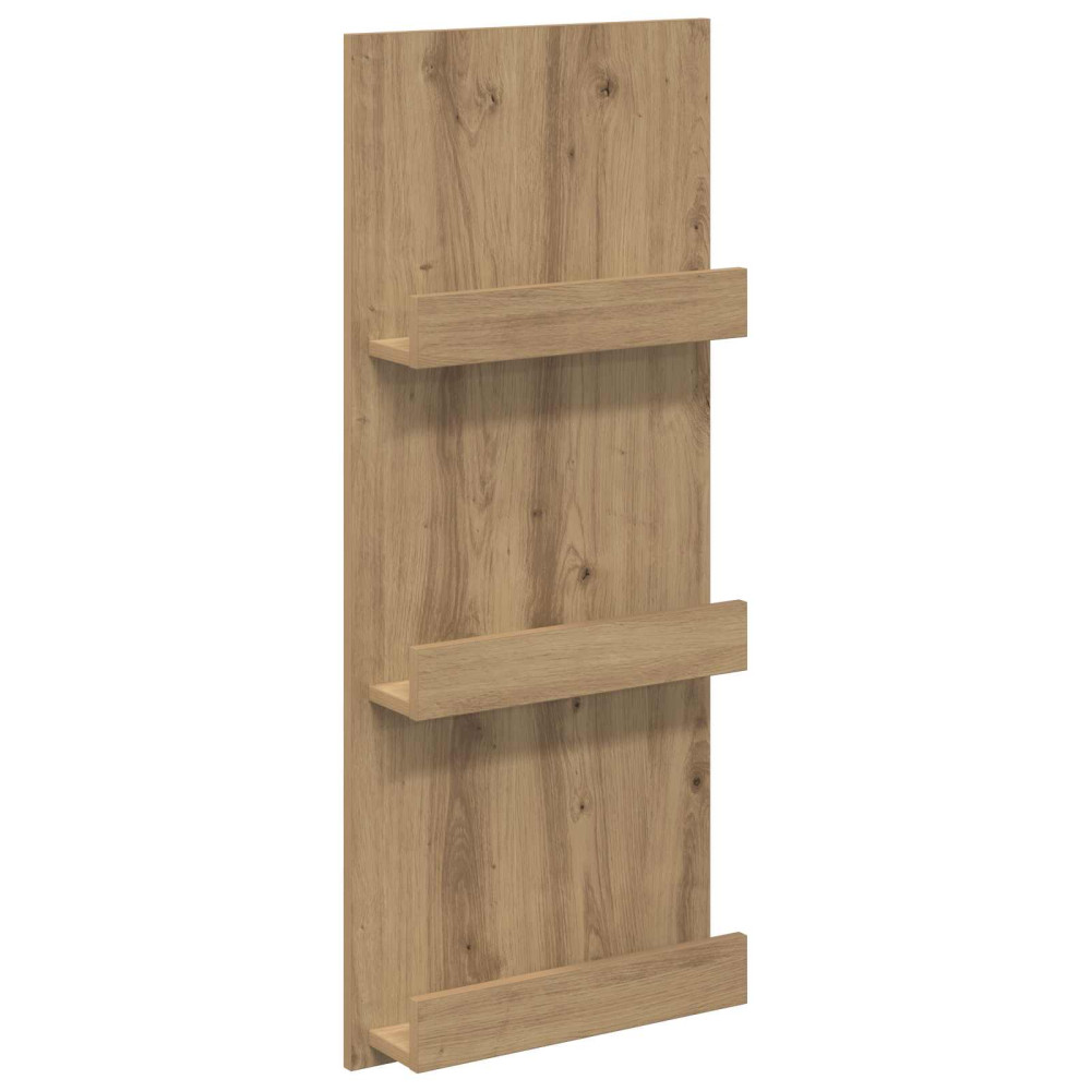 Produktbild för Tidningshylla Artisan Ek 43 x 11 x 102 cm Konstruerat trä