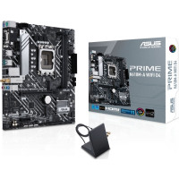 Produktbild för ASUS PRIME H610M-A WIFI D4 - moderkort - micro ATX - LGA1700-uttag - H610