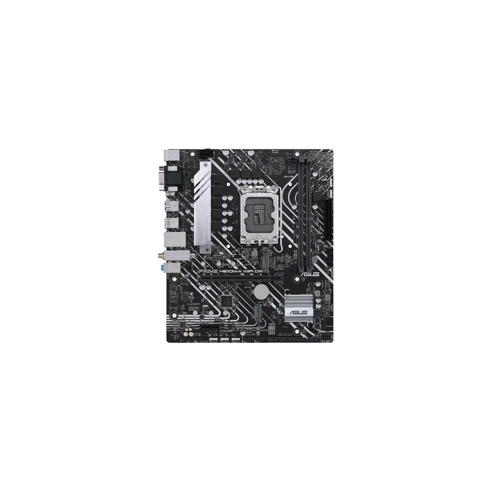 Produktbild för ASUS PRIME H610M-A WIFI D4 - moderkort - micro ATX - LGA1700-uttag - H610