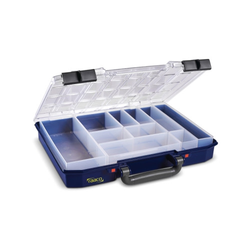 raaco raaco CarryLite 55 4x8-10, Blå, Polykarbonat, Polypropylen (...